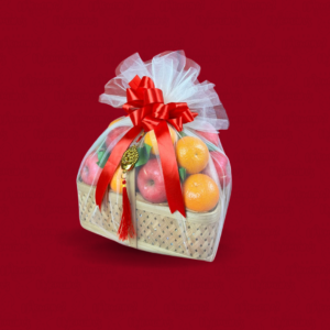 Silk Cherry - Lunar New Year Fruit Basket from Bali